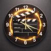 Director Clapperboard Halo Glass Clock - Image 1
